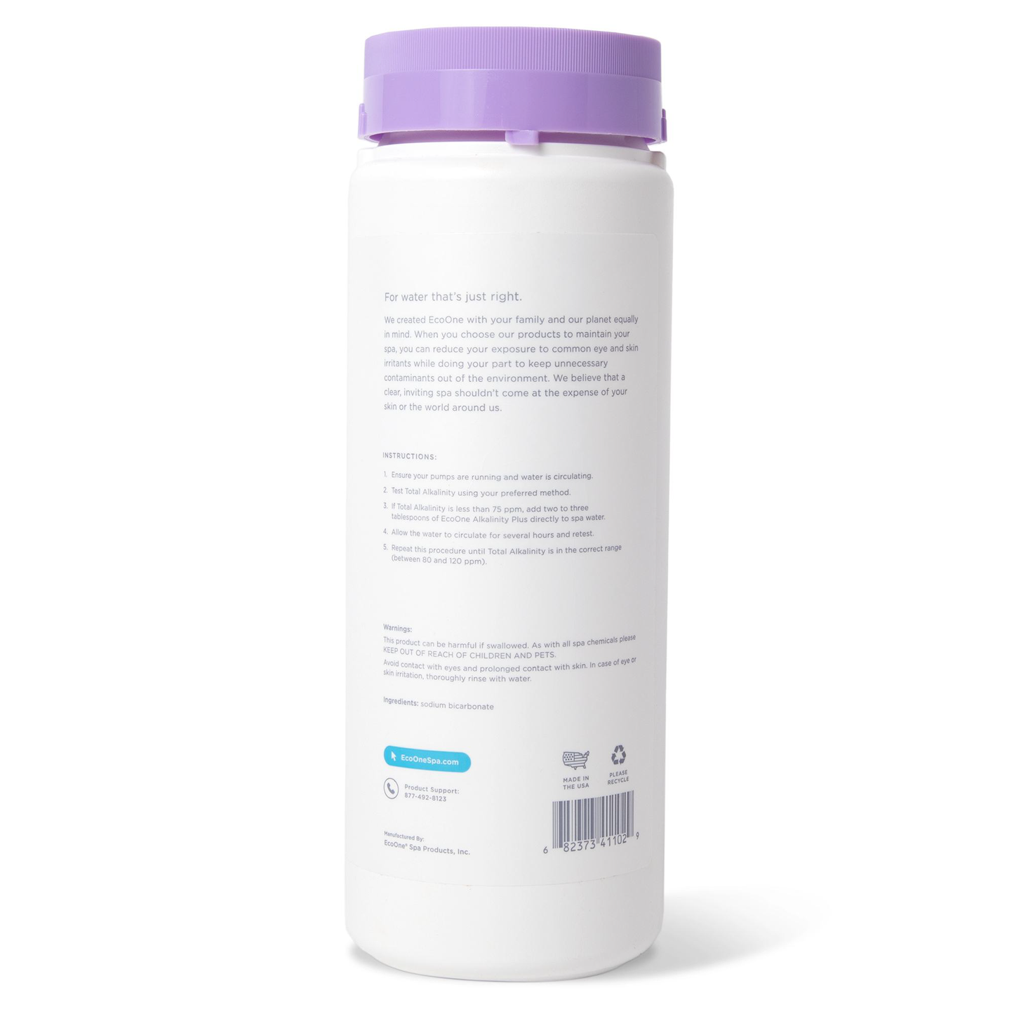 ecoone® Alkalinity Plus, 2lb