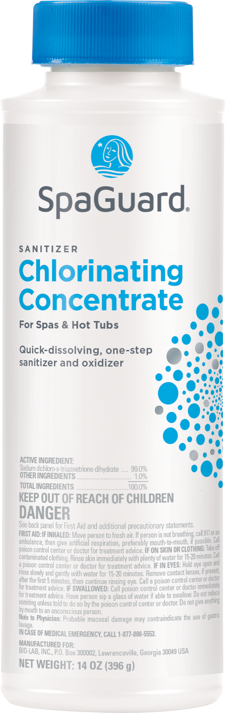 Spaguard Chlorinating Conc. 14oz